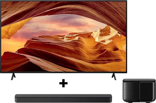 Sony KD65X75WLAEP 4K Ultra HD TV 65 tuumainen + HTSF150 Soundbar