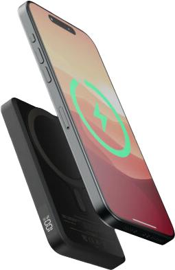 Xtorm Magnetic Wireless 5.000mAh USB-C 15W -varavirtalähde
