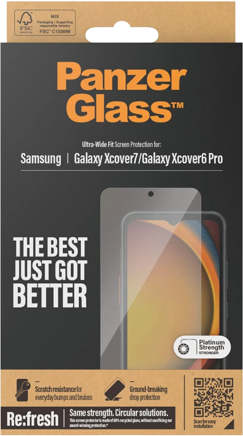 PanzerGlass Samsung Galaxy XCover 7 -näytönsuojalasi