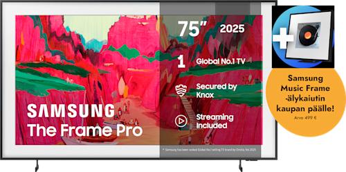 Samsung The Frame Pro 75 tuumainen Neo QLED Mini LED TV (2025)