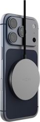 FIXED MagPad Slim Qi2.2 25 W -langaton laturi harmaa