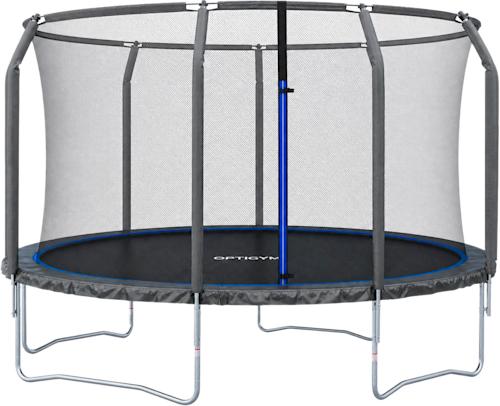 OptiGym Sky 4,3 m trampoliini turvaverkolla