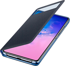 Samsung Galaxy S10 Lite S View Wallet Cover -suojakotelo musta