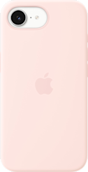 Apple iPhone 17e Silicone Case -suojakuori MagSafella Pinkki