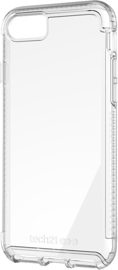 Tech21 Pure Clear iPhone SE/8/7/6 -suojakuori Kirkas