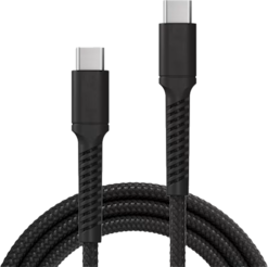 X2O Longlife 100W PD USB-C to USB-C 3 m -kaapeli musta