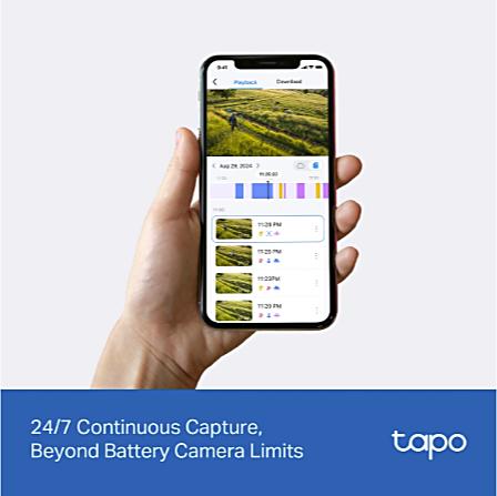 TP-Link Tapo C665G KIT 4G valvontakamera aurinkopaneelilla