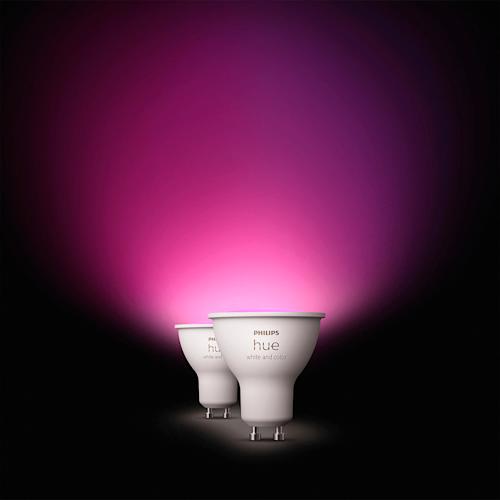 Philips Hue White and color Ambiance GU10 älykäs kohdelamppu 2 kpl