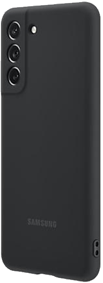 Samsung Galaxy S21 FE -silikonikuori tummanharmaa