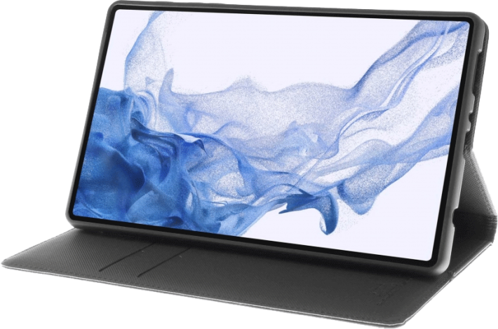 Samsung Galaxy Tab S8+ -suojakotelo Insmat Exclusive Flip Case Musta
