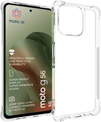 Motorola G56 -suojakuori Insmat Impact kirkas