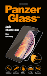 PanzerGlass Apple iPhone Xs Max -näytönsuojalasi musta