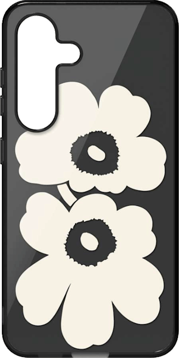 Samsung X Marimekko Galaxy S25+ Dual Layer -suojakuori Musta/Beige