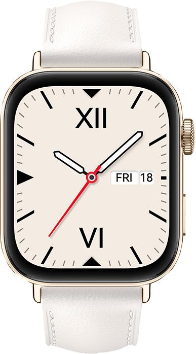 Huawei Watch Fit 3 Valkoinen nahkaranneke