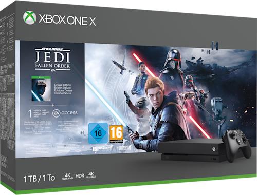 Microsoft Xbox One X 1 Tb Star Wars Jedi Fallen Order Elisa Verkkokauppa
