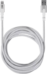Xtorm Premium USB-A to Lightning 3 m kaapeli valkoinen