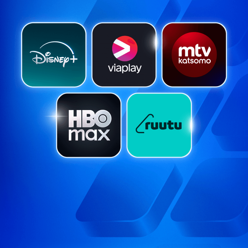 Tilaa suoratoistopalvelut Elisalta! 