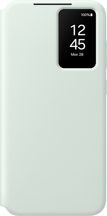 Samsung Galaxy S24 FE -suojakotelo Smart View Wallet Cover Mint