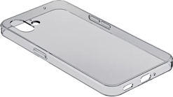 Nothing Phone (1) -silikonikuori musta