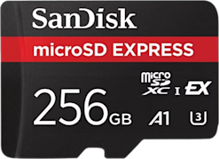 Sandisk Express microSD Card -muistikortti 256GB