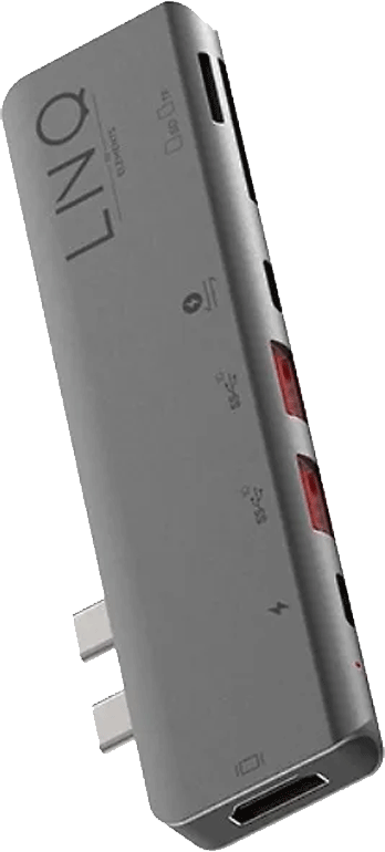 LINQ 7 in 2 PRO USB-C MacBook Multiport Hub -adapteri