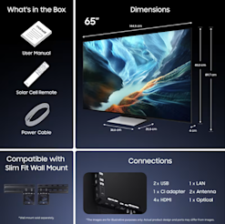Samsung S90H 65 tuumainen OLED 4K TV (2026)