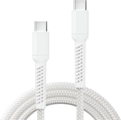 X2O Longlife 100W PD USB-C to USB-C 3 m -kaapeli valkoinen