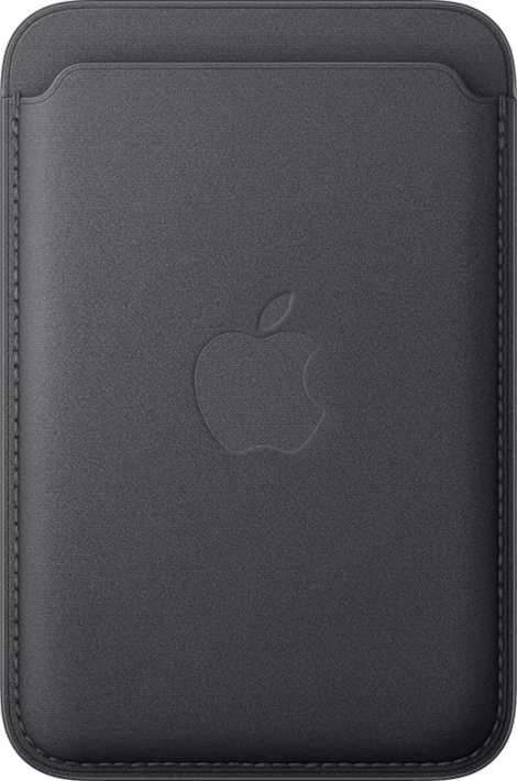 Apple iPhone FineWoven Wallet -korttitasku MagSafella Musta