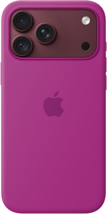 Apple iPhone 18 Pro Max Silicone -suojakuori MagSafella Magenta
