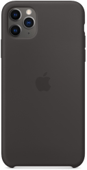 Apple iPhone 11 Pro Max -silikonikuori musta