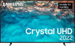 Samsung BU8005 Crystal UHD 4K TV 75 tuumainen