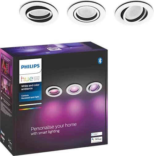 Philips Hue upotettava Centura-kohdevalaisin 3 kpl