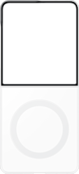 Samsung Galaxy Flip8 Clear Magnet -Qi2 suojakuori Kirkas