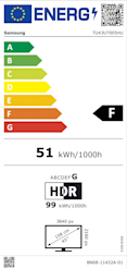 Samsung 43 tuumainen Crystal UHD U7005H (2026)
