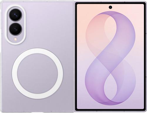Samsung Galaxy Z Fold8 Clear Magnet Qi2 Case