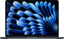 Apple MacBook Air 13 (2024) M3 8-coreCPU/8-coreGPU/8GB/256GB keskiyö