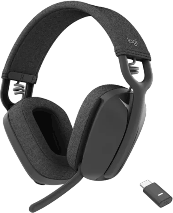 Logitech Zone Vibe Wireless -langattomat kuulokkeet musta