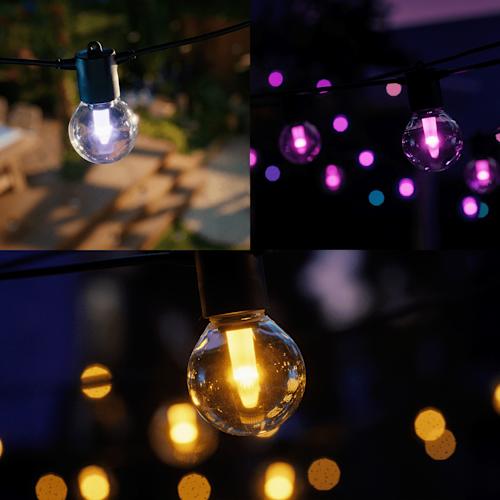Philips Hue Festavia Globe -valosarja ulkokäyttöön 21 metriä