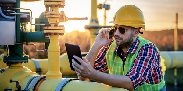 With IoT solutions you can ensure safe working conditons