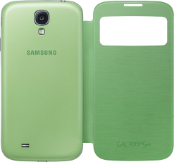 Samsung Galaxy S4 -läpällinen suojakuori S View Cover vihreä