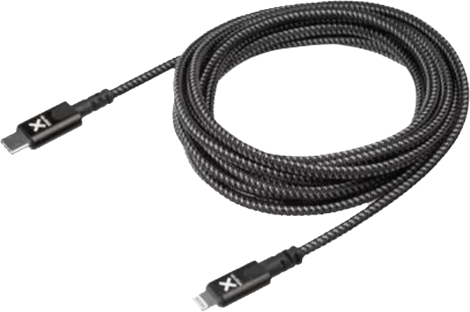 Xtorm Premium USB-C to Lightning 3 m kaapeli musta