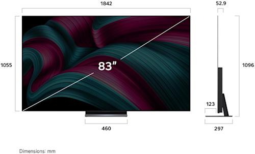 LG 83 tuumainen C5 OLED evo TV (2025)