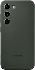 Samsung Galaxy S23 -suojakuori Silicone Cover Vihreä