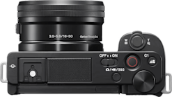 Sony ZV-E10 -järjestelmäkamera + 16-50 mm objektiivi