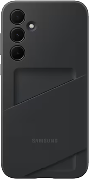 Samsung Galaxy A35 -suojakuori Card Slot Case Musta