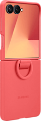 Samsung Galaxy Z Flip7 Silicone Cover -suojakuori Punainen