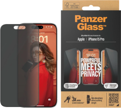 PanzerGlass Apple iPhone 15 Pro -näytön tietoturvasuoja