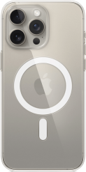 Apple iPhone 15 Pro Max kirkas kuori MagSafella