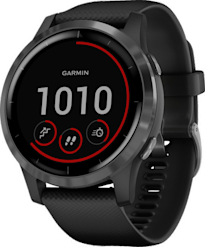 Garmin Vivoactive 4S -älykello 40mm tummanharmaa/musta