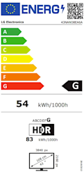 LG 43 tuumainen NanoCell AI NANO8E 4K TV (2025)